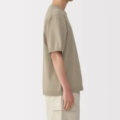 Men's Quick Dry Crew Neck Short Sleeve Knit T-Shirt