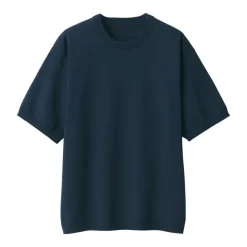Men's Quick Dry Crew Neck Short Sleeve Knit T-Shirt
