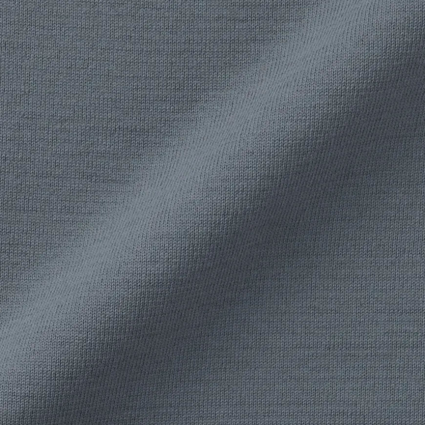 Men's Quick Dry Crew Neck Short Sleeve Knit Polo Shirt