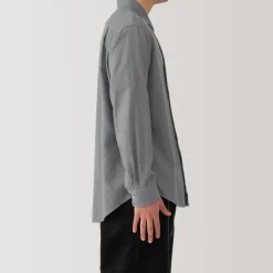 Men's Reclaimed Cotton Blend Flannel Long Sleeve Shirt