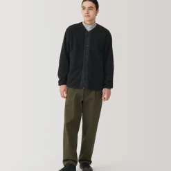 Men's Recyclable Fleece Cardigan
