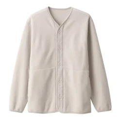 Men's Recyclable Fleece Cardigan