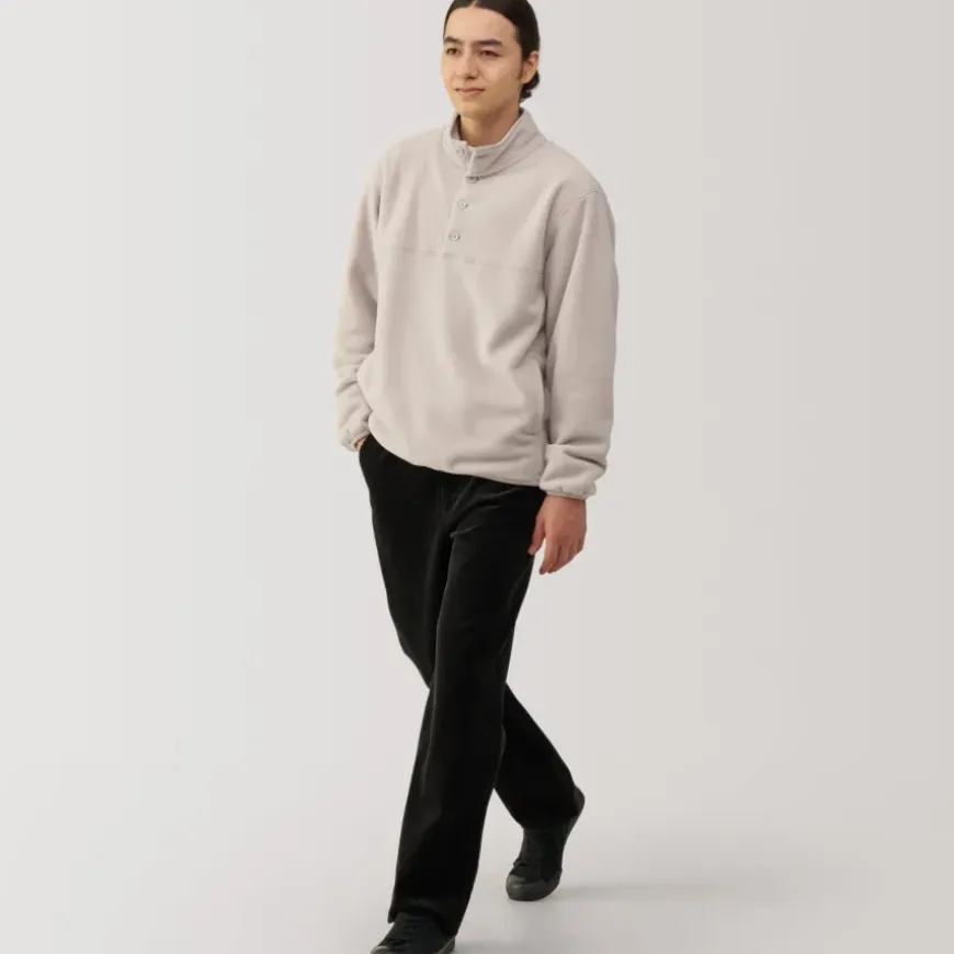 Men's Recyclable Fleece Pullover