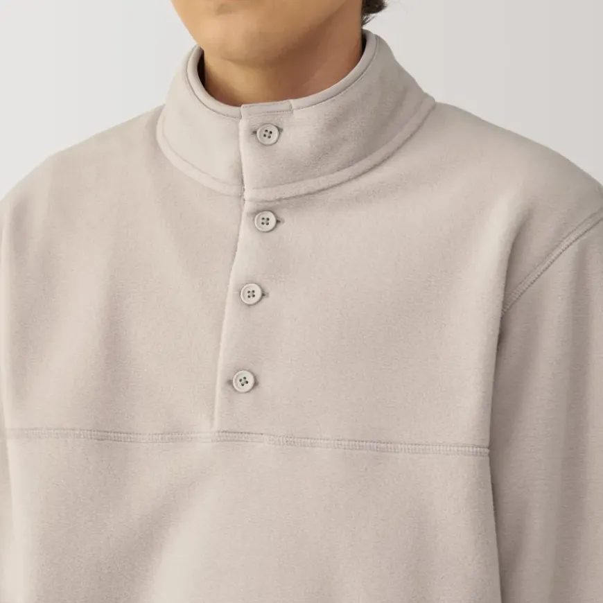 Men's Recyclable Fleece Pullover
