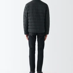 Men's Recycled Nylon Lightweight Collarless Down Jacket
