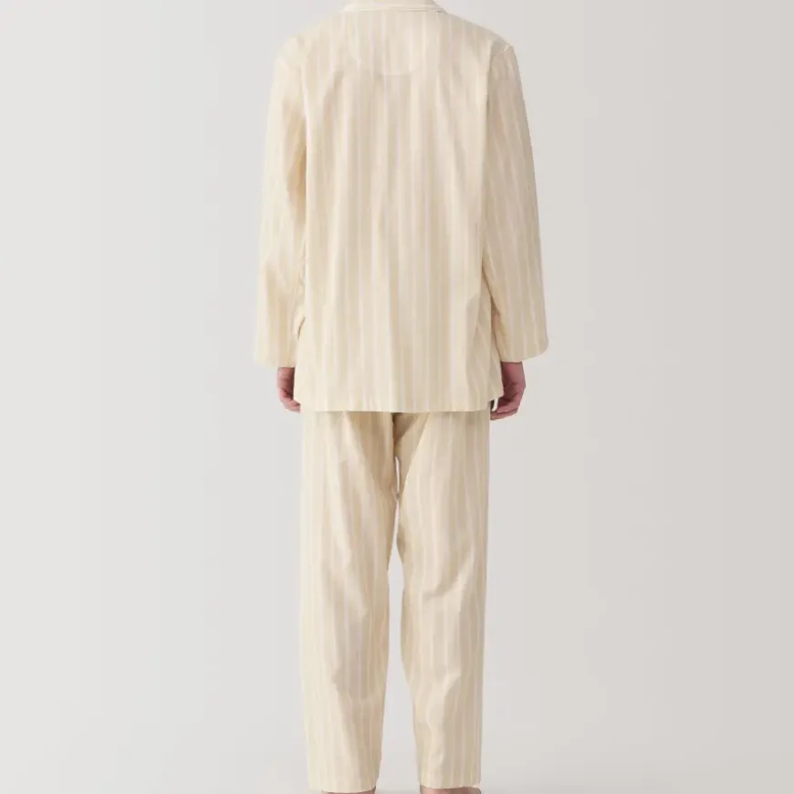 Men's Side Seamless Double Gauze Pajamas