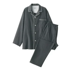 Men's Side Seamless Flannel Pajamas