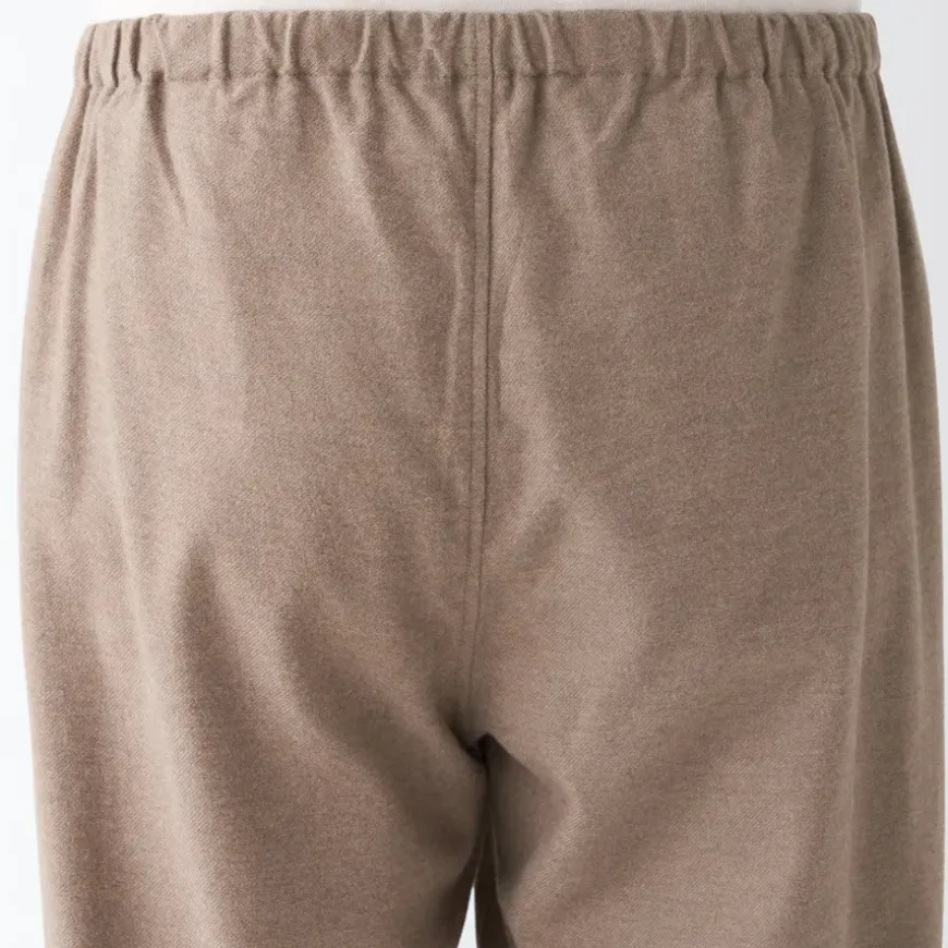 Men's Side Seamless Flannel Pajamas