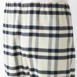 Men's Side Seamless Flannel Pajamas