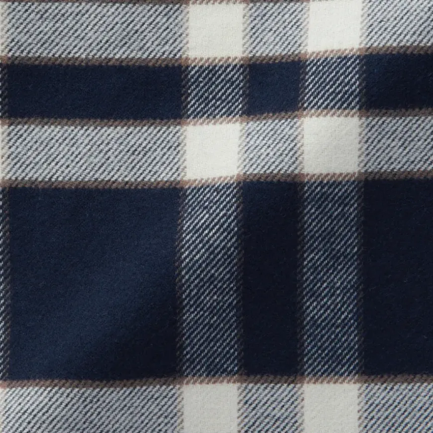 Men's Side Seamless Flannel Pajamas