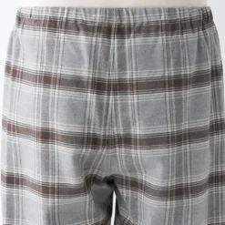 Men's Side Seamless Flannel Pajamas