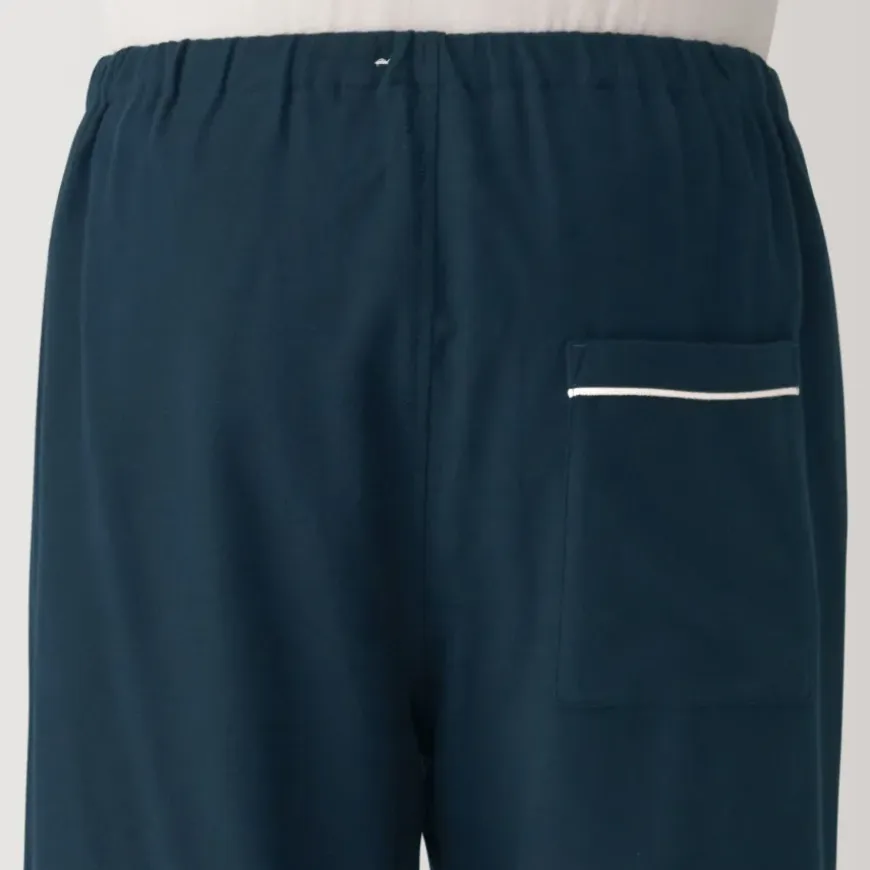 Men's Side Seamless Flannel Pajamas
