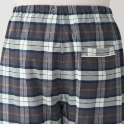 Men's Side Seamless Flannel Pajamas
