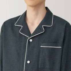 Men's Side Seamless Flannel Pajamas