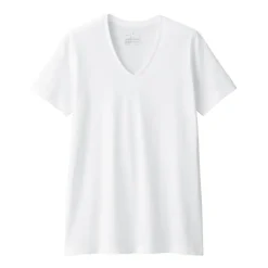 Men's Side Seamless Jersey V-Neck Short Sleeve T-Shirt