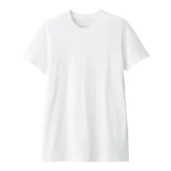 Men's Side Seamless Jersey Crew Neck Short Sleeve T-Shirt