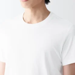 Men's Side Seamless Jersey Crew Neck Short Sleeve T-Shirt
