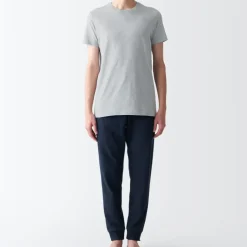 Men's Side Seamless Jersey Crew Neck Short Sleeve T-Shirt