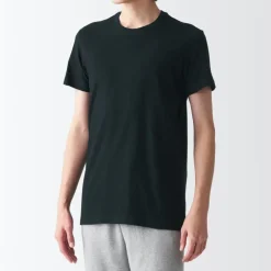 Men's Side Seamless Jersey Crew Neck Short Sleeve T-Shirt