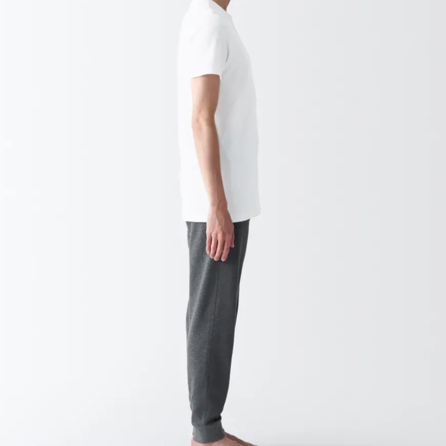 Men's Side Seamless Jersey Crew Neck Short Sleeve T-Shirt