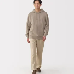 Men's Slub Jersey Sweat Pullover Hoodie