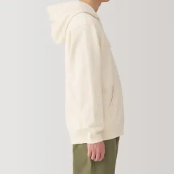 Men's Slub Jersey Sweat Zip Up Hoodie