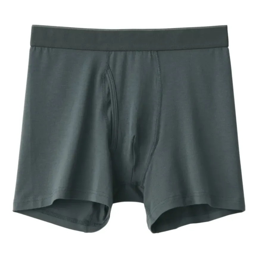 Men's Smooth Front Open Boxer Brief