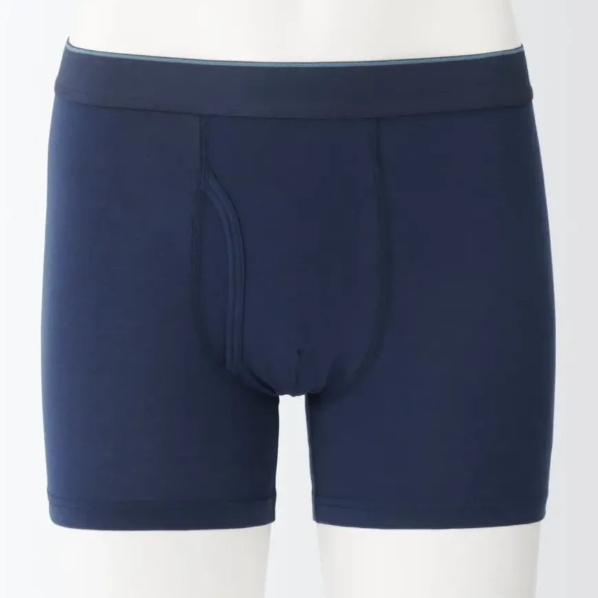 Men's Smooth Front Open Boxer Brief