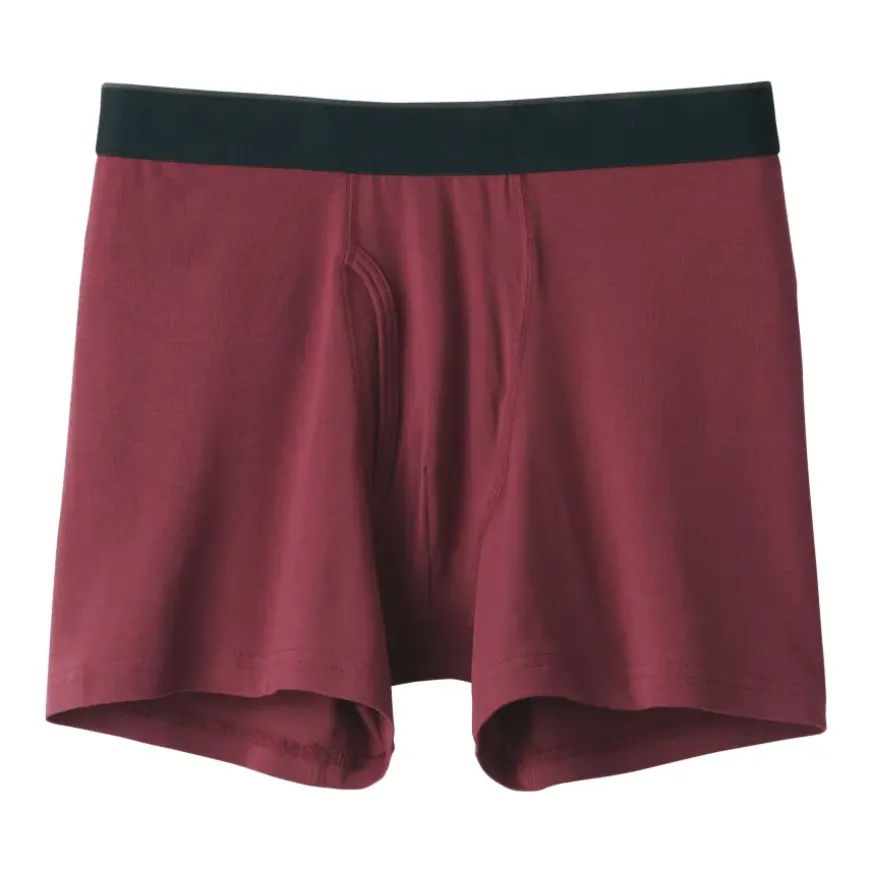 Men's Smooth Front Open Boxer Brief