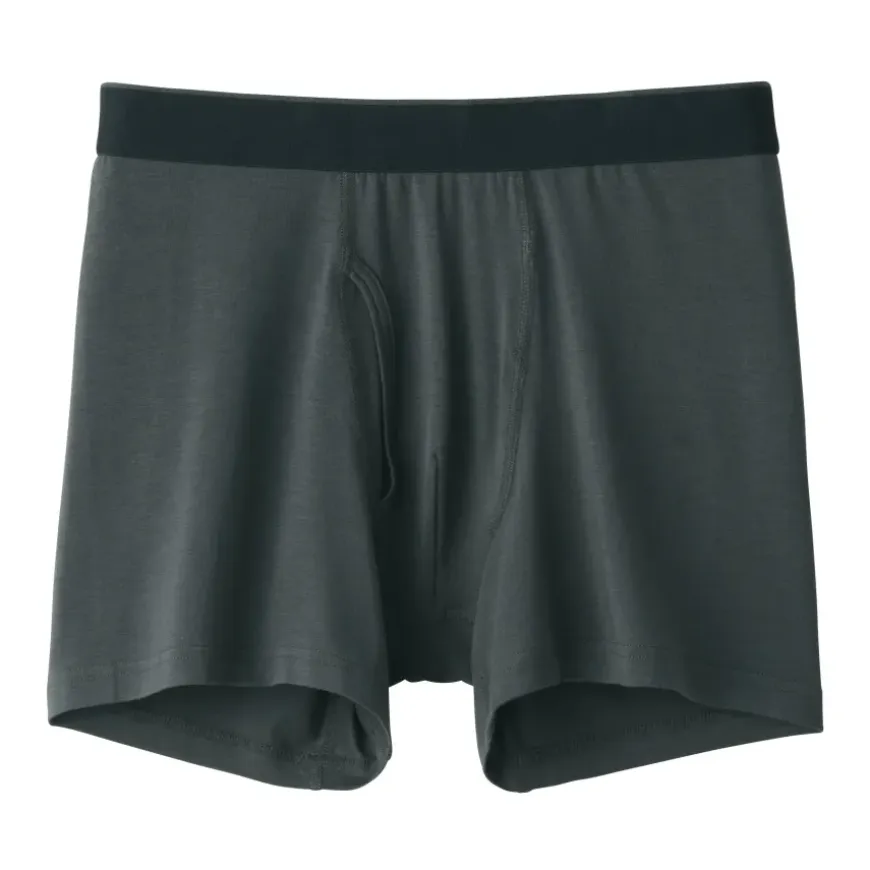 Men's Smooth Front Open Boxer Brief