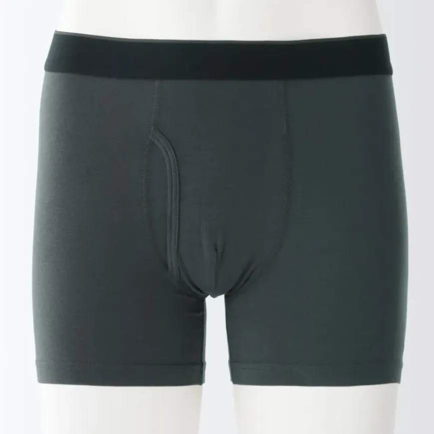 Men's Smooth Front Open Boxer Brief
