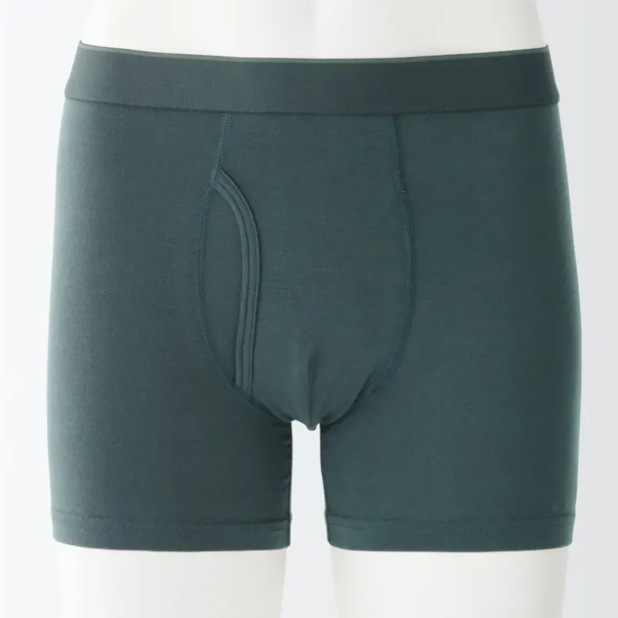 Men's Smooth Front Open Boxer Brief