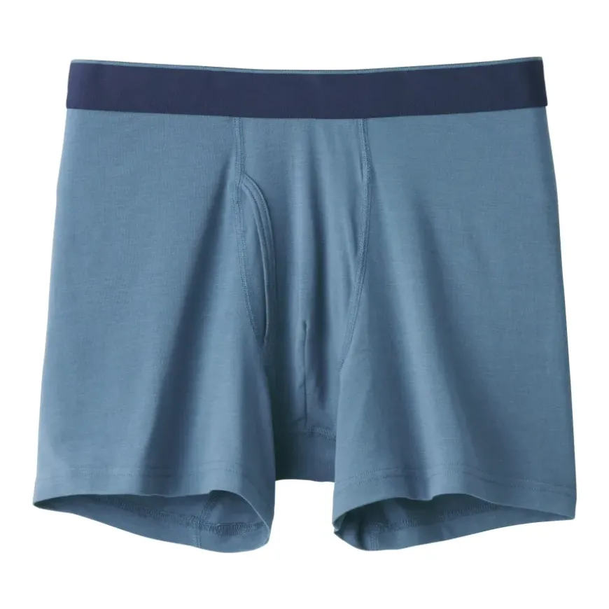 Men's Smooth Front Open Boxer Brief