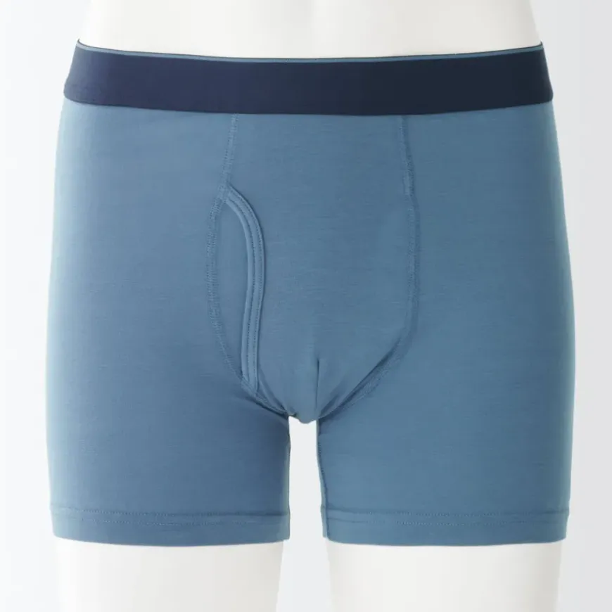 Men's Smooth Front Open Boxer Brief