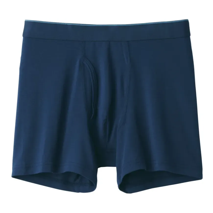 Men's Smooth Front Open Boxer Brief