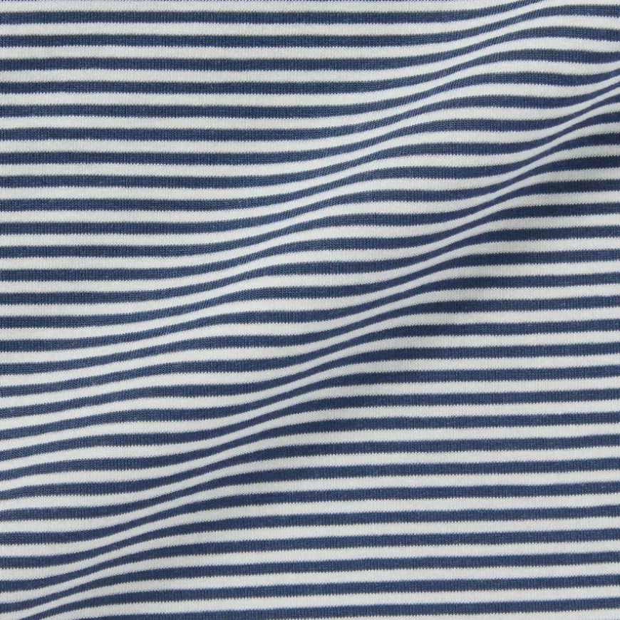 Men's Smooth Front Open Striped Boxer Brief