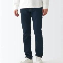 Men's Stretch Denim Slim Pants Dark Navy (L32