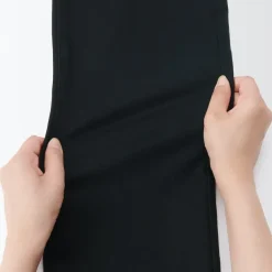 Men's Stretch Denim Slim Pants Black (L 32inch / 82cm)