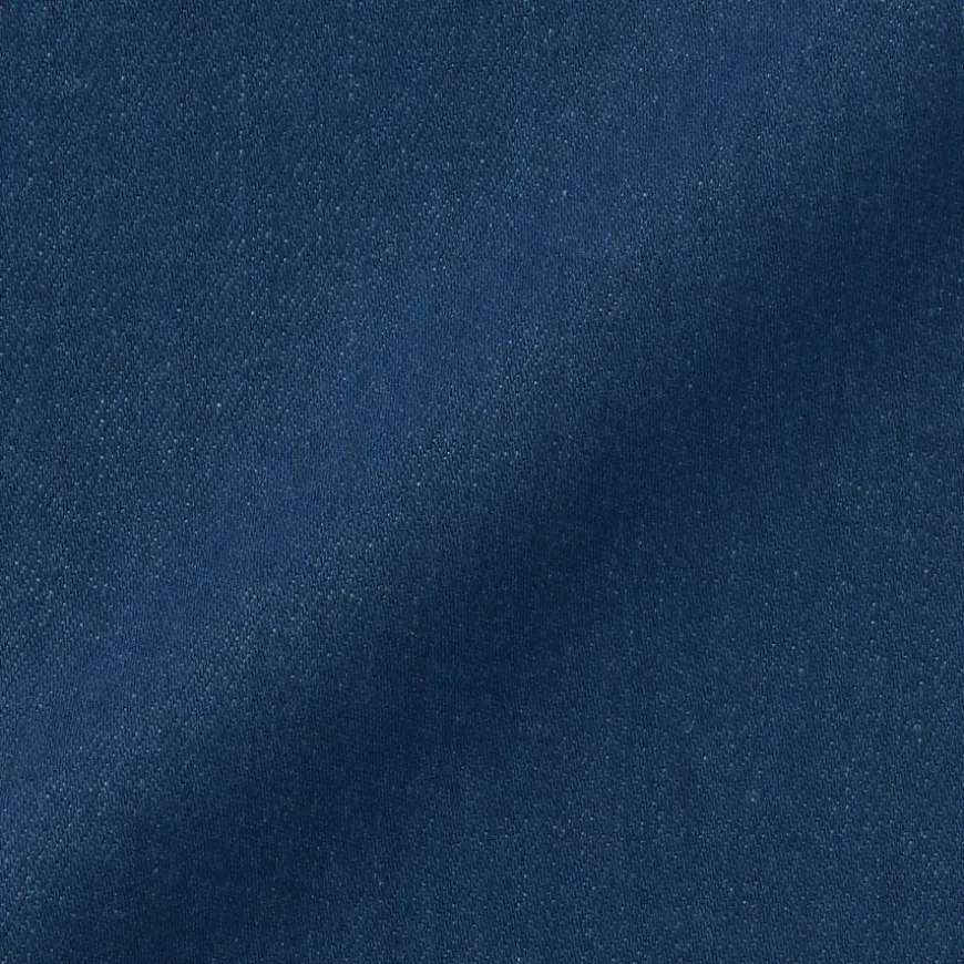 Men's Stretch Denim Slim Pants Blue (L 30inch / 76cm)