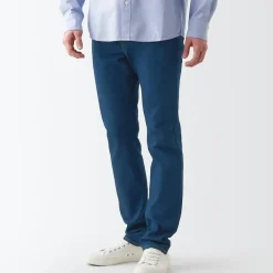 Men's Stretch Denim Slim Pants Blue (L30")