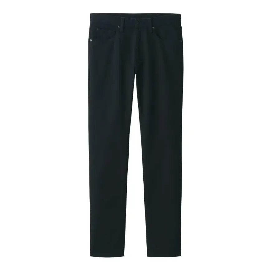 Men's Stretch Denim Slim Pants Black (L 32inch / 82cm)