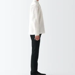 Men's Stretch Denim Slim Pants Black (L 32inch / 82cm)
