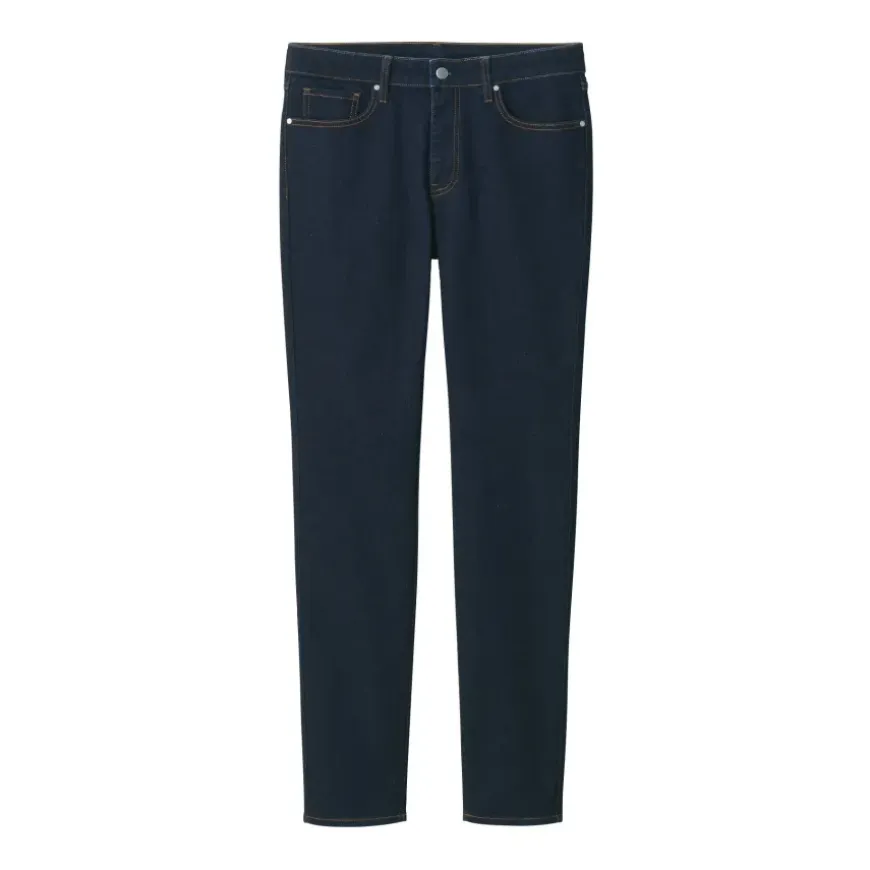Men's Super Stretch Denim Skinny Pants Dark Navy (L32")