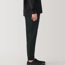 Men's Super Stretchy Denim Jogger Sweatpants - Black
