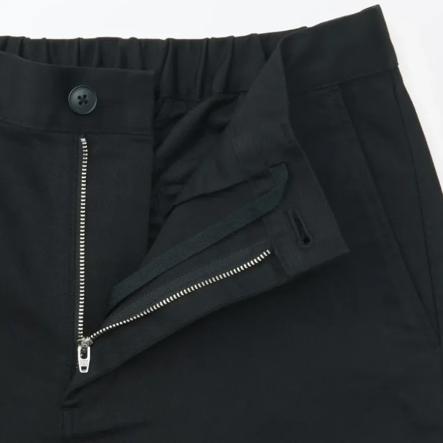 Men's Super Stretchy Denim Jogger Sweatpants - Black