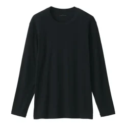 Men's Warm Cotton Crew Neck Long Sleeve T-Shirt
