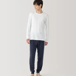 Men's Warm Cotton Crew Neck Long Sleeve T-Shirt