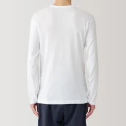 Men's Warm Cotton Crew Neck Long Sleeve T-Shirt