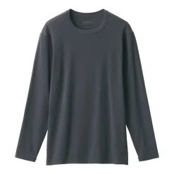 Men's Warm Cotton Crew Neck Long Sleeve T-Shirt