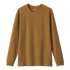 Men's Warm Thick Cotton Crew Neck Long Sleeve T-Shirt